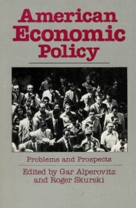 Cover Image: American Economic Policy American Economic Policy